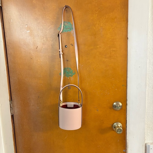 Staud Bucket bag.  Bissett  pale dusty pink leather - Picture 10 of 10